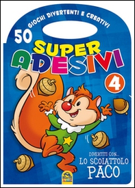 Divertiti con lo scoiattolo Paco. Super adesivi - Vol. 4 - Librerie.coop