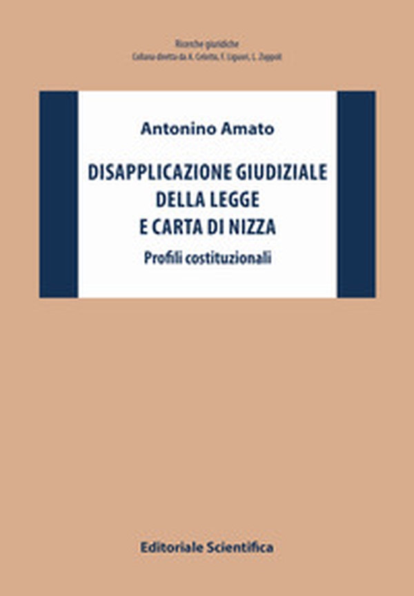 Disapplicazione giudiziale della legge e Carta di Nizza. Profili costituzionali - Librerie.coop Disapplicazione giudiziale della legge e Carta di Nizza. Profili costituzionali - Librerie.coop