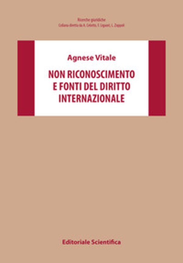 Non riconoscimento e fonti del diritto internazionale - Librerie.coop Non riconoscimento e fonti del diritto internazionale - Librerie.coop
