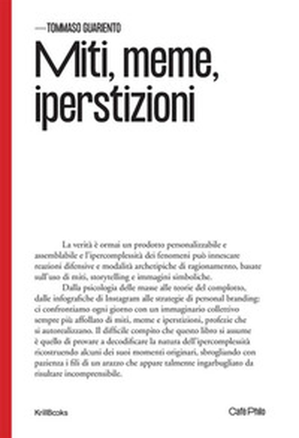 Miti, meme, iperstizioni - Librerie.coop Miti, meme, iperstizioni - Librerie.coop