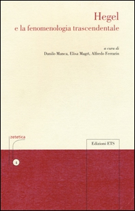 Hegel e la fenomenologia trascendentale - Librerie.coop
