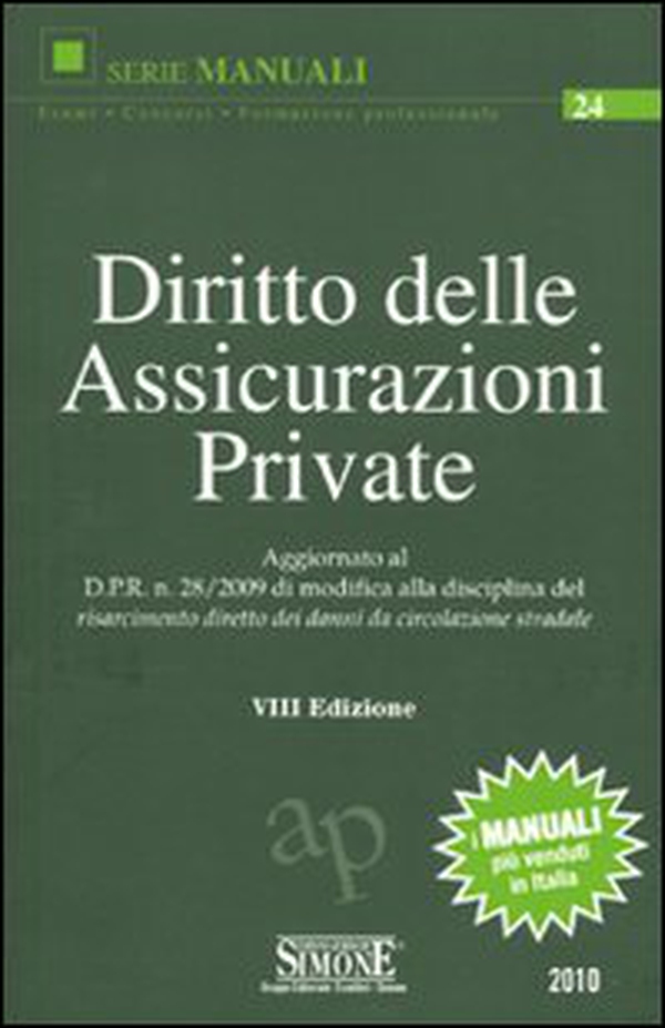 Diritto delle assicurazioni private - Librerie.coop Diritto delle assicurazioni private - Librerie.coop