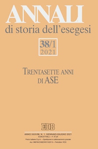Annali di storia dell'esegesi. Ediz. italiana e inglese - Librerie.coop