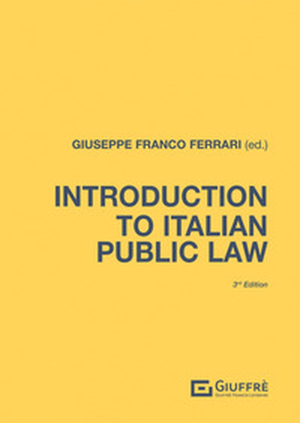 Introduction to Italian public law - Librerie.coop Introduction to Italian public law - Librerie.coop