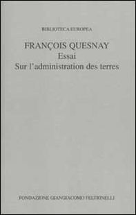 Essai sur l'administration des terres - Librerie.coop