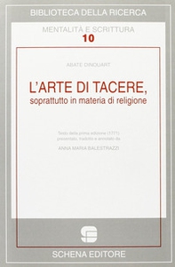 L'arte di tacere, soprattutto in materia di religione - Librerie.coop