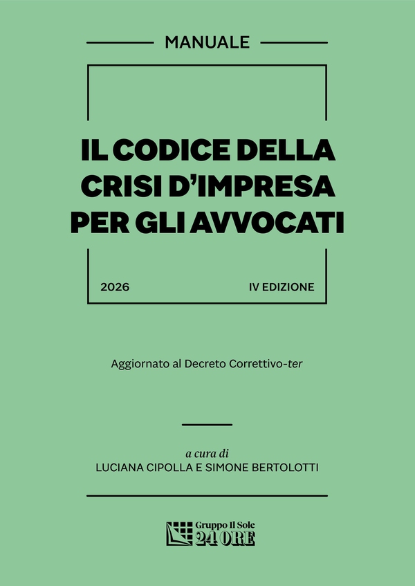 Il Codice della crisi d’impresa per gli avvocati - Librerie.coop