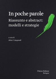 In poche parole. Riassunto e abstract: modelli e strategie - Librerie.coop
