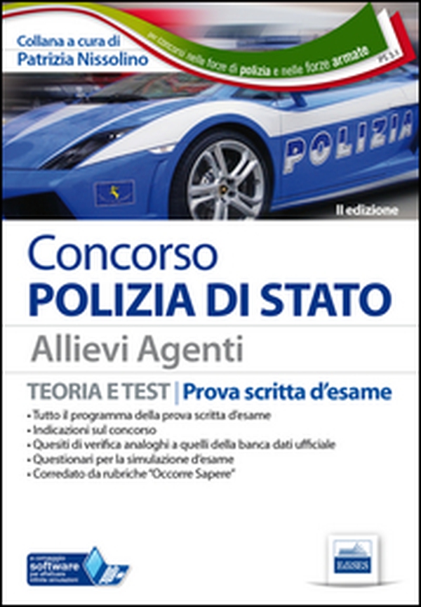 Concorso Polizia di Stato. Allievi agenti. Teoria e test per la prova scritta d'esame - Librerie.coop Concorso Polizia di Stato. Allievi agenti. Teoria e test per la prova scritta d'esame - Librerie.coop
