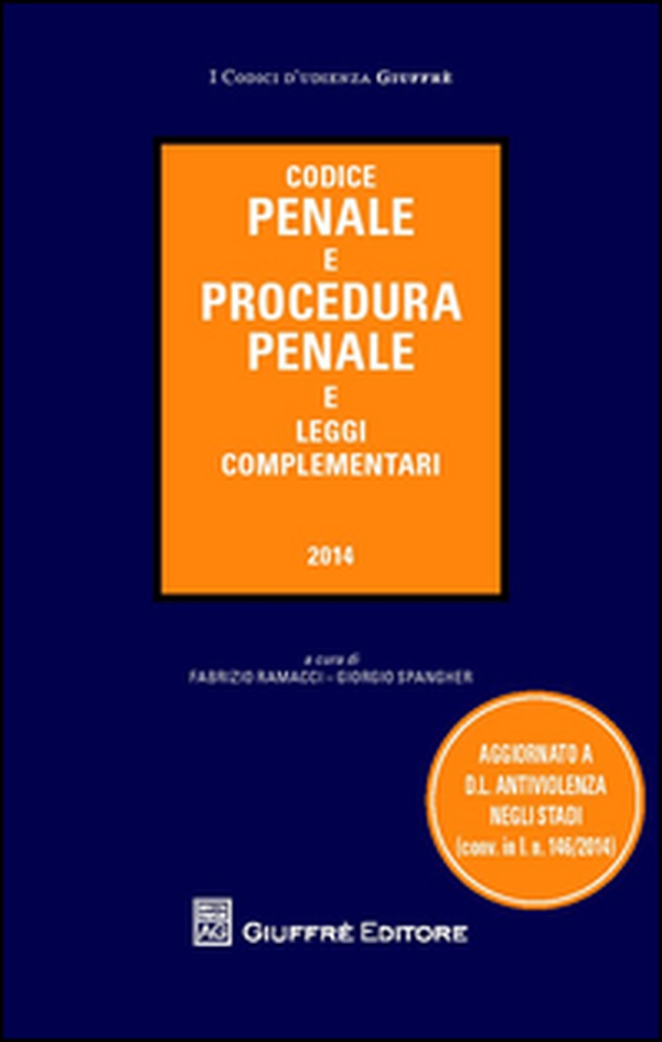 Codice penale e procedura penale e leggi complementari - Librerie.coop Codice penale e procedura penale e leggi complementari - Librerie.coop