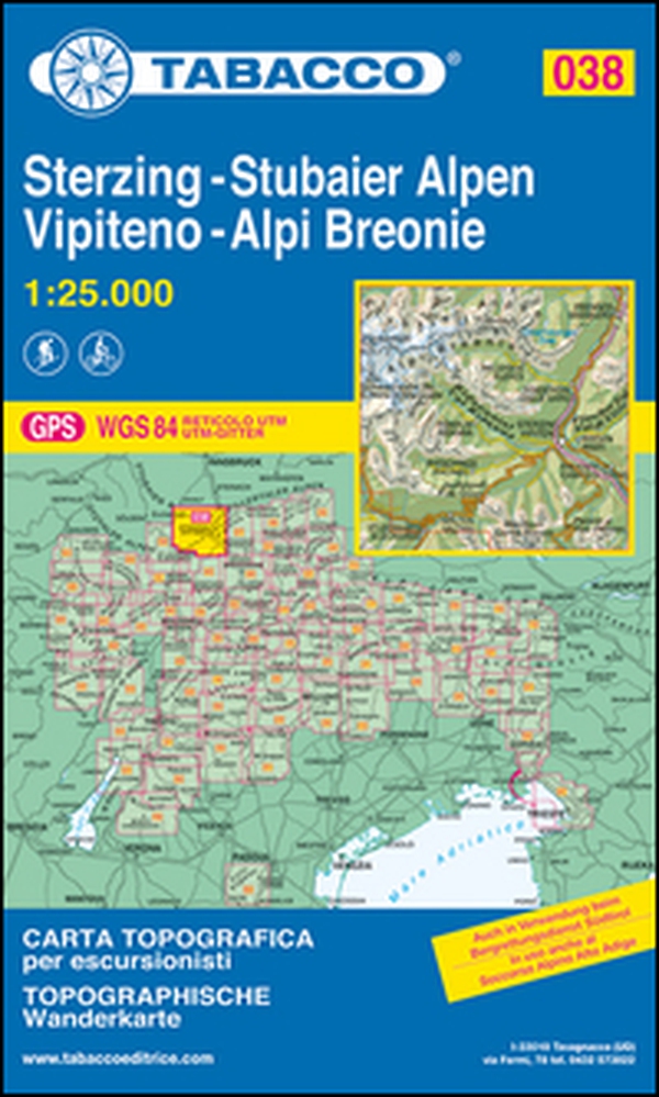 Vipiteno. Alpi Breonie 1:25.000 - Librerie.coop Vipiteno. Alpi Breonie 1:25.000 - Librerie.coop