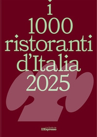 I 1000 ristoranti d'Italia 2025 - Librerie.coop