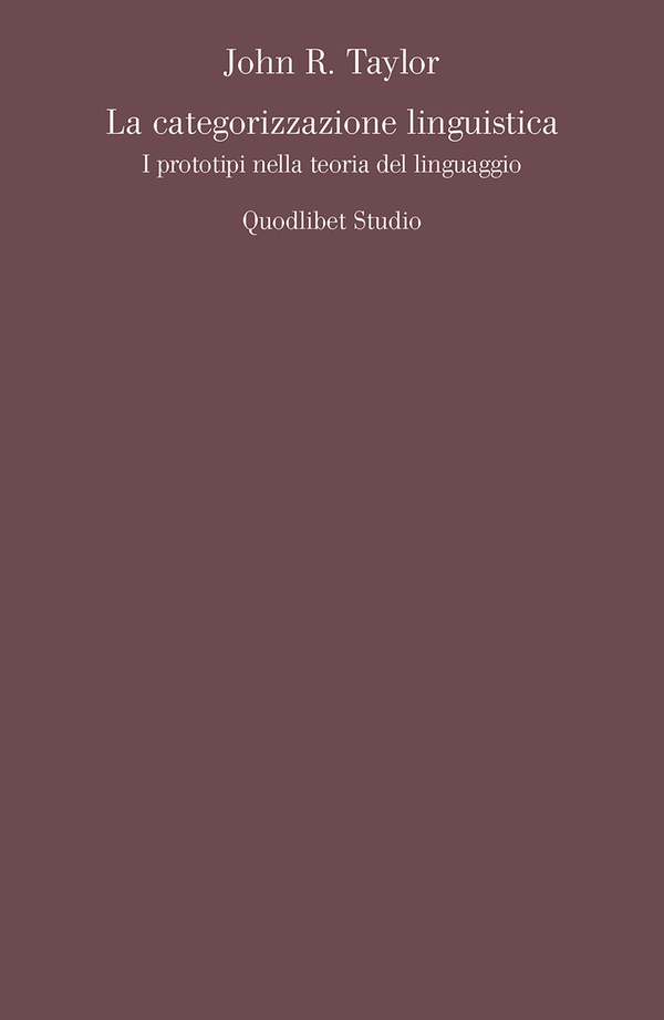 La categorizzazione linguistica - Librerie.coop La categorizzazione linguistica - Librerie.coop