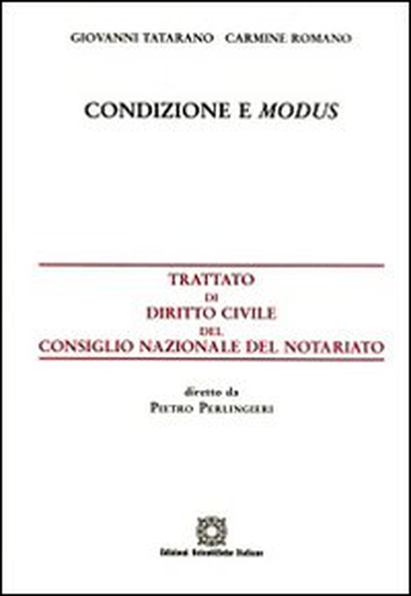 Condizione e modus - Librerie.coop Condizione e modus - Librerie.coop