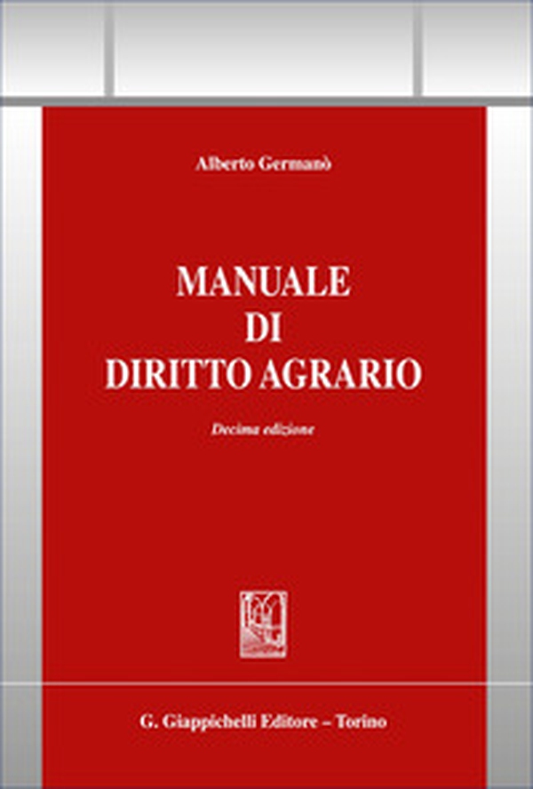 Manuale di diritto agrario - Librerie.coop