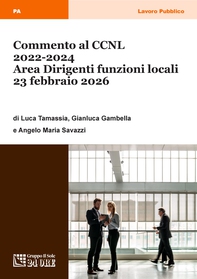 Commento al CCNL 2022-2024 Area Dirigenti Funzioni locali 23 febbraio 2026 - Librerie.coop
