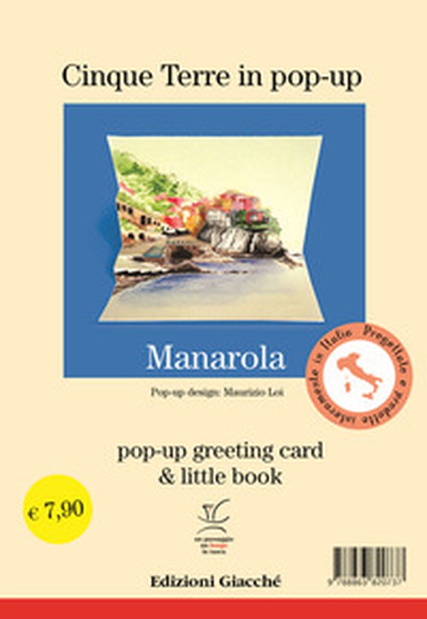 Manarola in pop-up. Pop-up greeting card e little book - Librerie.coop Manarola in pop-up. Pop-up greeting card e little book - Librerie.coop