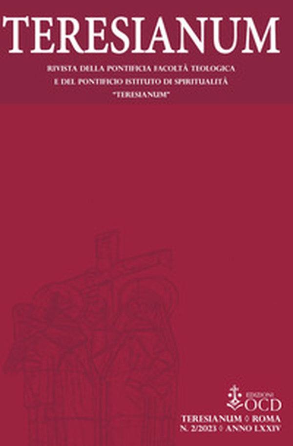 Teresianum. Rivista della Pontificia Facoltà Teologica e del Pontificio Istituto di Spiritualità «Teresianum» - Vol. 2 - Librerie.coop Teresianum. Rivista della Pontificia Facoltà Teologica e del Pontificio Istituto di Spiritualità «Teresianum» - Vol. 2 - Librerie.coop