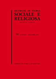 Ricerche di storia sociale e religiosa - Vol. 90 - Librerie.coop