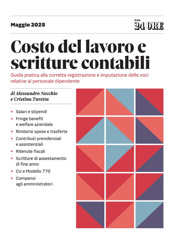 COSTO DEL LAVORO E SCRITTURE CONTABILI - Librerie.coop COSTO DEL LAVORO E SCRITTURE CONTABILI - Librerie.coop