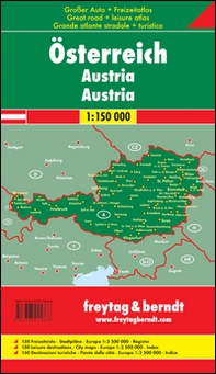 Atlante stradale Austria - Librerie.coop