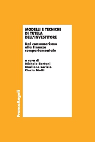 Modelli e tecniche di tutela dell'investitore - Librerie.coop Modelli e tecniche di tutela dell'investitore - Librerie.coop