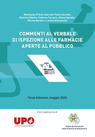 Commenti al verbale di ispezione alle farmacie aperte al pubblico - Librerie.coop