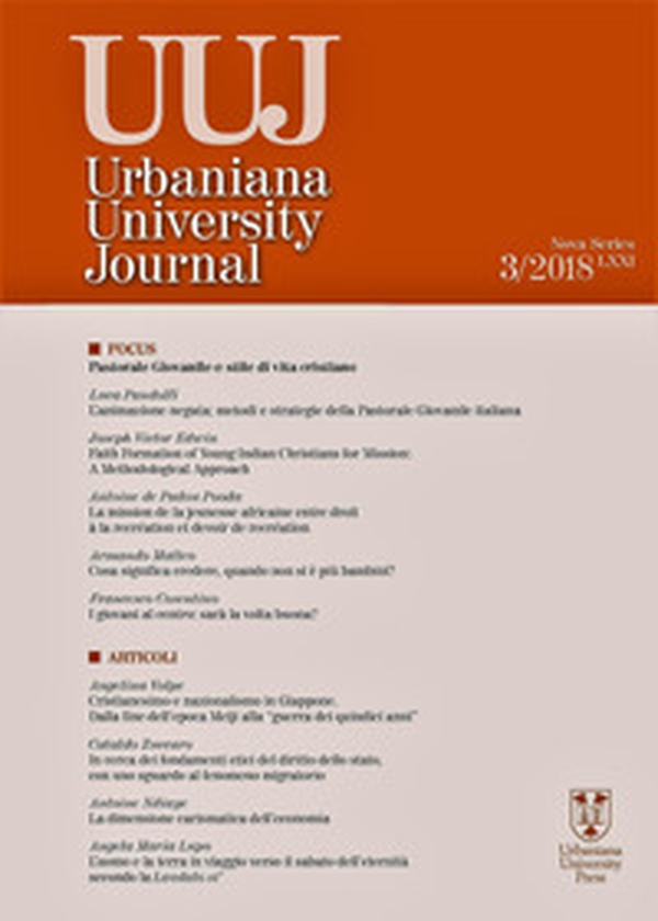 Urbaniana University Journal. Euntes Docete - Vol. 3 - Librerie.coop Urbaniana University Journal. Euntes Docete - Vol. 3 - Librerie.coop