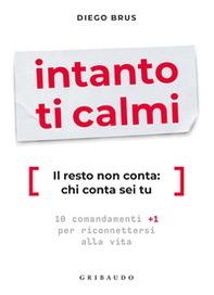 Intanto ti calmi. Il resto non conta: chi conta sei tu. 10 comandamenti +1 per riconnettersi alla vita - Librerie.coop Intanto ti calmi. Il resto non conta: chi conta sei tu. 10 comandamenti +1 per riconnettersi alla vita - Librerie.coop