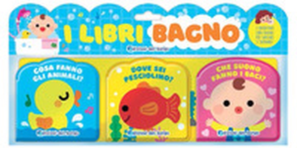 I libri bagno: Cosa fanno gli animali?-Dove sei pesciolino?-Che suono fanno i baci? - Librerie.coop I libri bagno: Cosa fanno gli animali?-Dove sei pesciolino?-Che suono fanno i baci? - Librerie.coop
