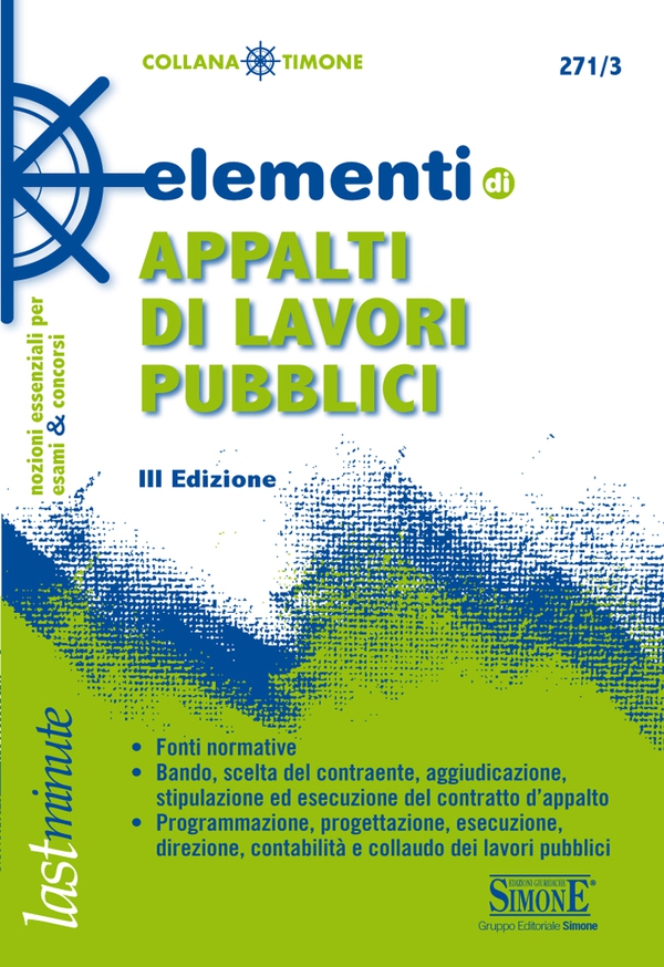 Elementi di Appalti di lavori pubblici - Librerie.coop Elementi di Appalti di lavori pubblici - Librerie.coop