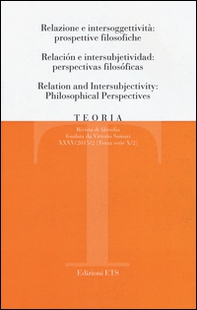 Teoria. Rivista di filosofia (2015). Ediz. italiana, inglese e spagnola - Vol. 2 - Librerie.coop