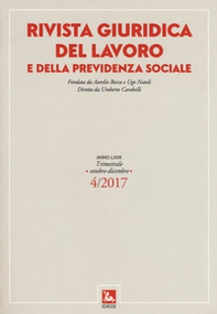 Rivista giuridica del lavoro e della previdenza sociale - Vol. 4 - Librerie.coop