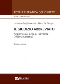 Il giudizio abbreviato - Librerie.coop
