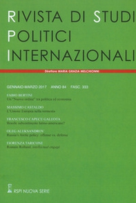 Rivista di studi politici internazionali - Librerie.coop