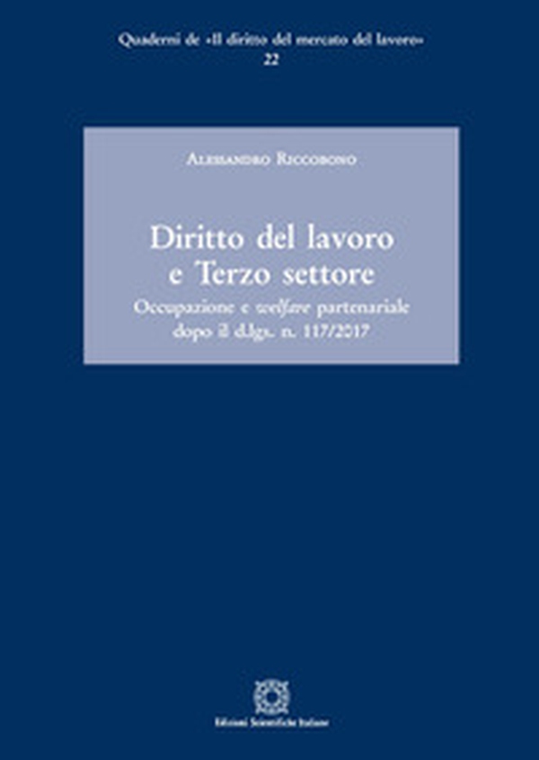 Diritto del lavoro e terzo settore - Librerie.coop Diritto del lavoro e terzo settore - Librerie.coop