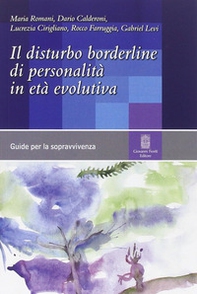 Il disturbo borderline di personalità in età evolutiva - Librerie.coop