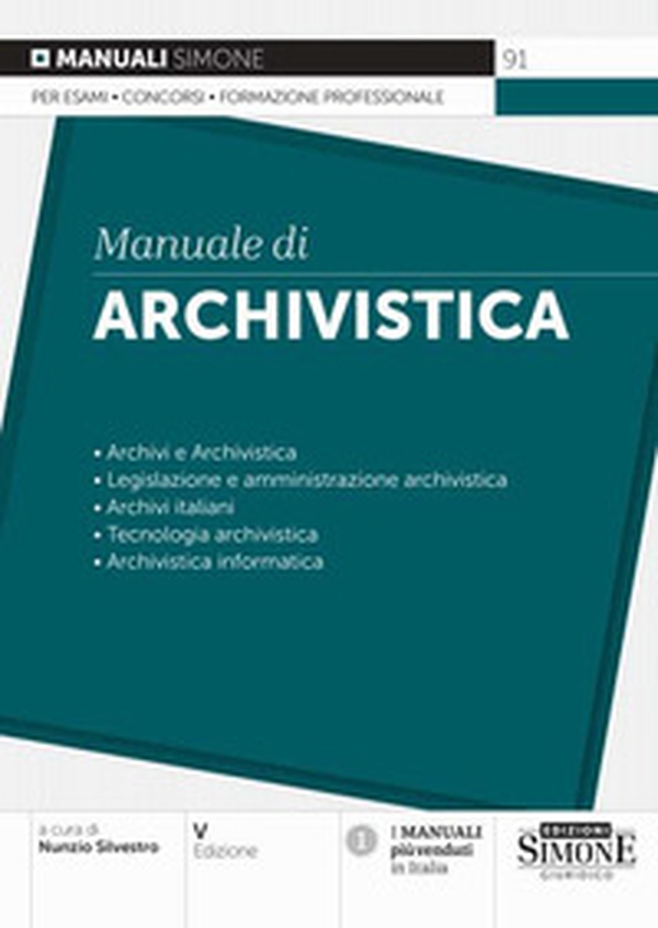 Manuale di archivistica - Librerie.coop Manuale di archivistica - Librerie.coop