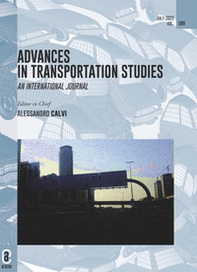 Advances in transportation studies. An international journal - Librerie.coop