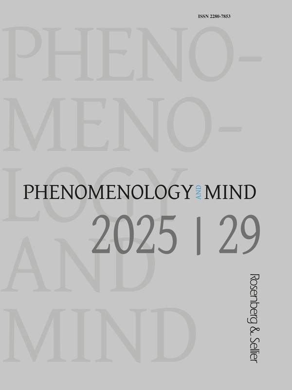 Phenomenology and Mind 29 - Librerie.coop