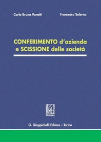 CONFERIMENTO d'azienda e SCISSIONE delle società - Librerie.coop
