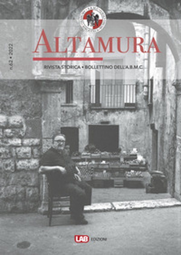 Altamura rivista storica, bollettino dell'A. B. M. C. - Librerie.coop Altamura rivista storica, bollettino dell'A. B. M. C. - Librerie.coop