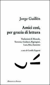 Amici così, per grazia di lettura - Librerie.coop