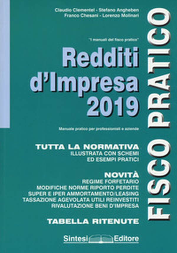 Redditi d'impresa 2019. Fisco pratico - Librerie.coop Redditi d'impresa 2019. Fisco pratico - Librerie.coop