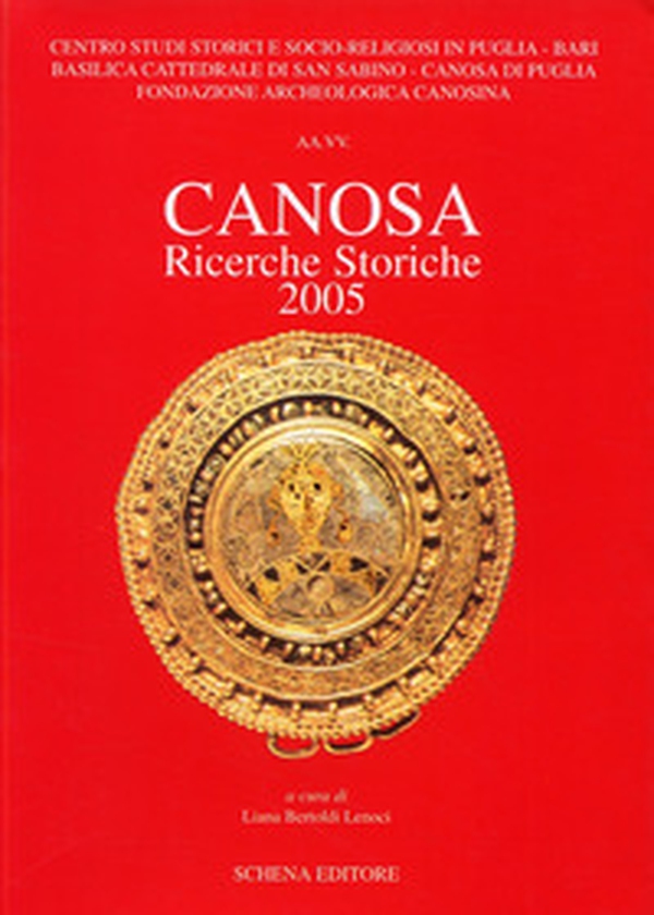 Canosa. Ricerche storiche 2005 - Librerie.coop Canosa. Ricerche storiche 2005 - Librerie.coop
