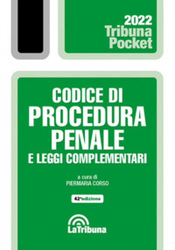 Codice di procedura penale e leggi complementari - Librerie.coop Codice di procedura penale e leggi complementari - Librerie.coop