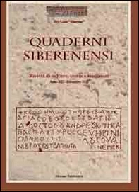 Quaderni siberenensi. Rivista di cultura, storia e tradizioni - Librerie.coop