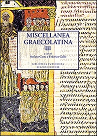 Miscellanea graecolatina. Ediz. italiana, greca e greca antica - Vol. 3 - Librerie.coop