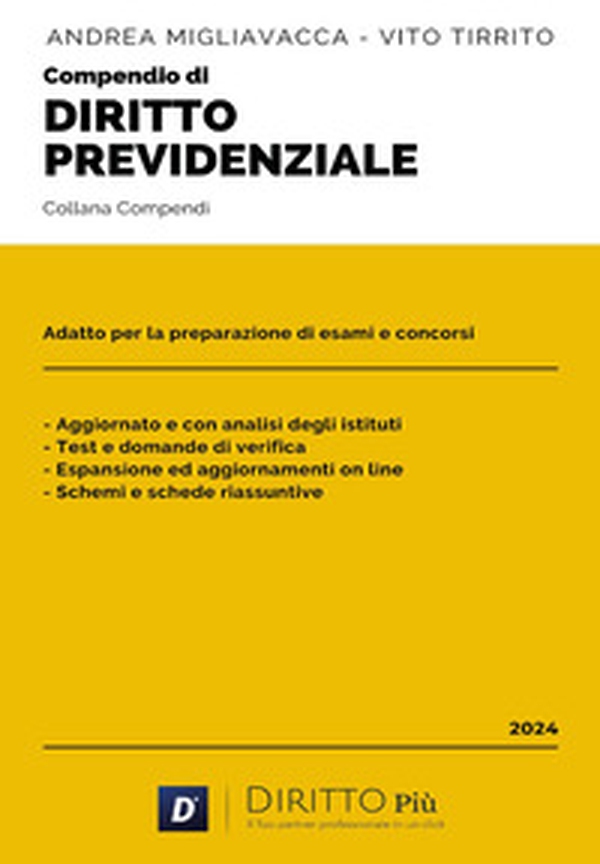 Compendio di diritto previdenziale - Librerie.coop Compendio di diritto previdenziale - Librerie.coop