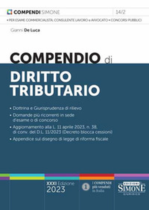 Compendio di diritto tributario - Librerie.coop Compendio di diritto tributario - Librerie.coop